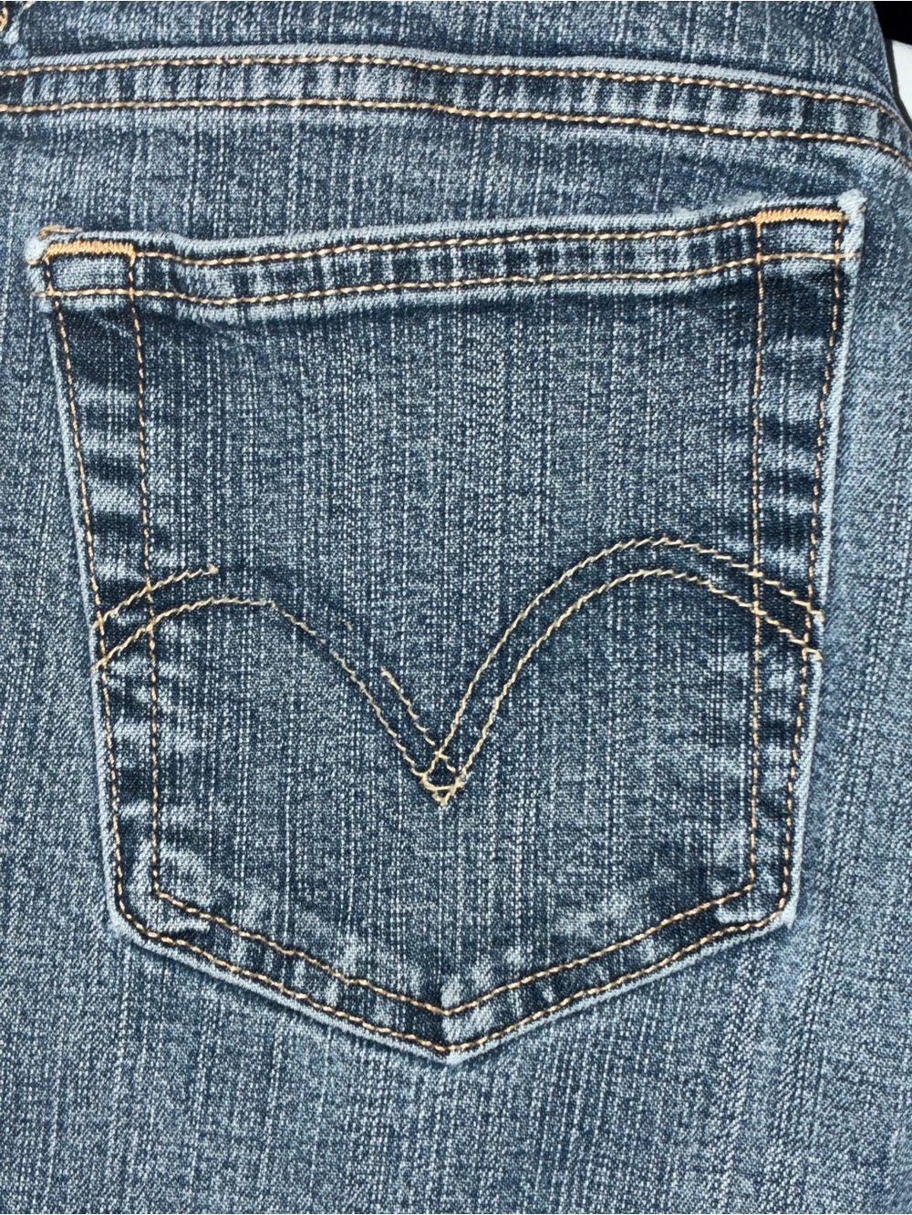 Levi’s 550 Relaxed Bootcut Jeans Y2K Made in Mexico Medium Wash Size 12S 31x28.5 - Picture 10 of 10